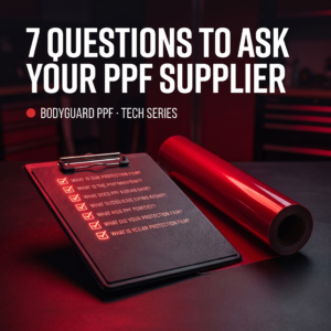 7 questions to ask your PPF supplier — BodyGuard tech series cover